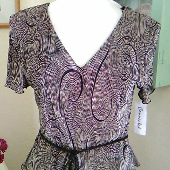 NWT Connected Apparel Midi Dress - Picture 5 of 13